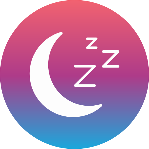 Sleep Generic gradient fill icon