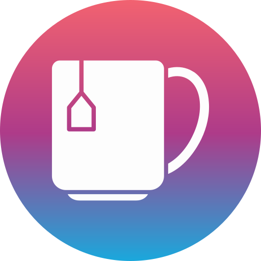 Tea cup Generic gradient fill icon