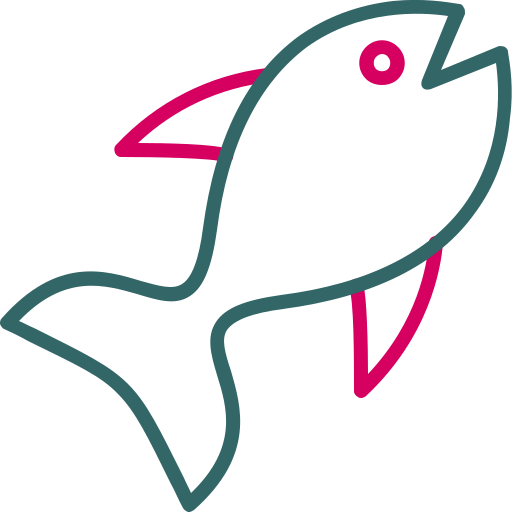 Рыбы Generic color outline иконка