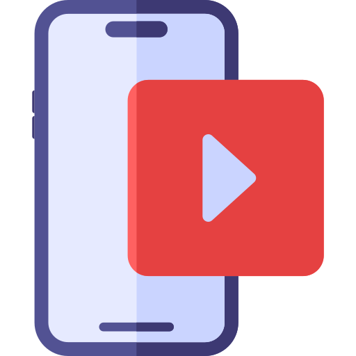 youtube Generic color fill icono