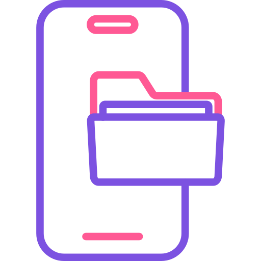archivos Generic color outline icono