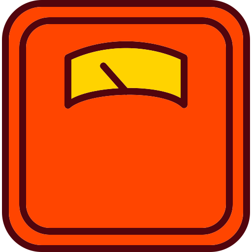 weight Generic color lineal-color icon