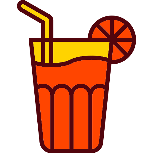 オレンジジュース Generic color lineal-color icon