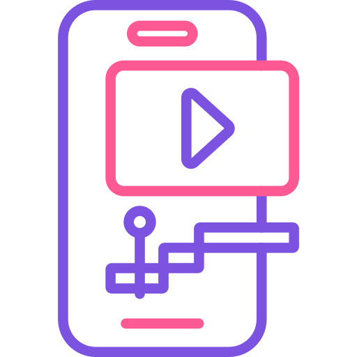 Video editing Generic color outline icon