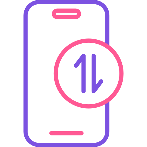 Mobile data Generic color outline icon