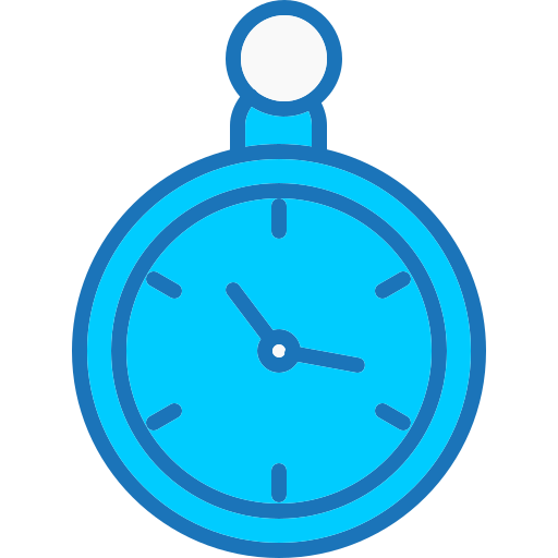 reloj Generic color lineal-color icono