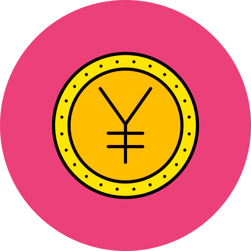 yen Generic color lineal-color icon