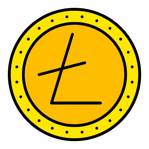 litecoin Generic color lineal-color icono