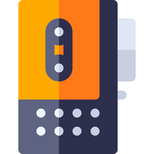 テープレコーダー Basic Rounded Flat icon