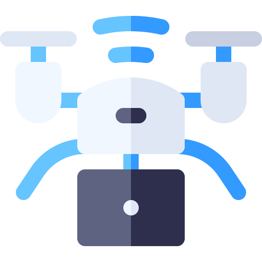 drone Basic Rounded Flat icon
