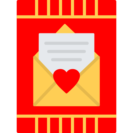 Invitation letter Generic color fill icon