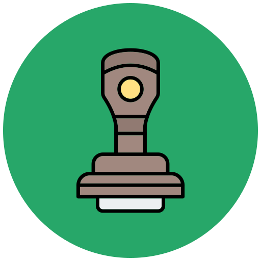 スタンプ Generic Outline Color icon