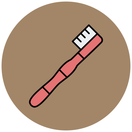 Tooth Brush Generic Outline Color icon