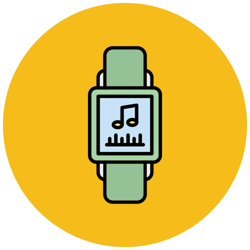 smartwatch Generic Outline Color icon