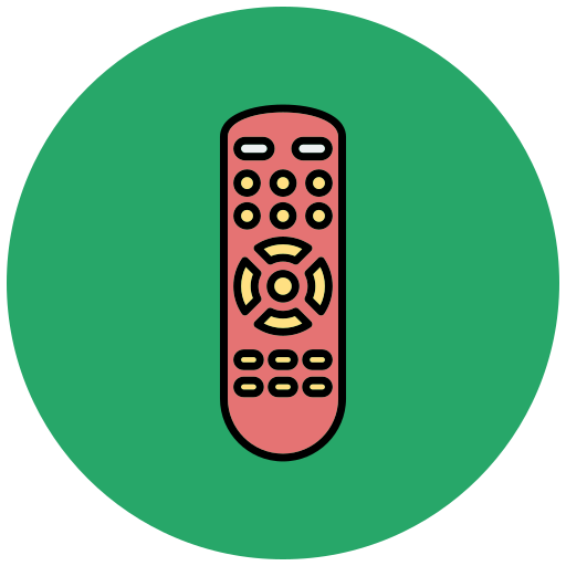 リモコン Generic Outline Color icon