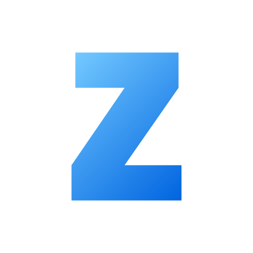 文字z Generic gradient fill icon