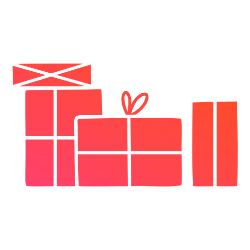 Gift boxes Generic gradient fill icon