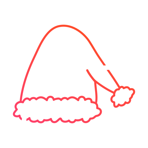 weihnachtsmütze Generic gradient outline icon