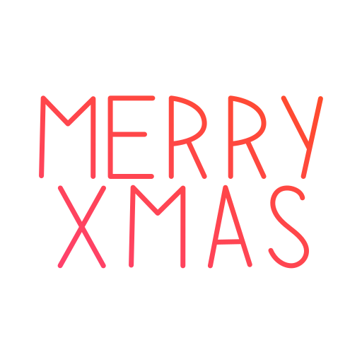 Merry christmas Generic gradient fill icon