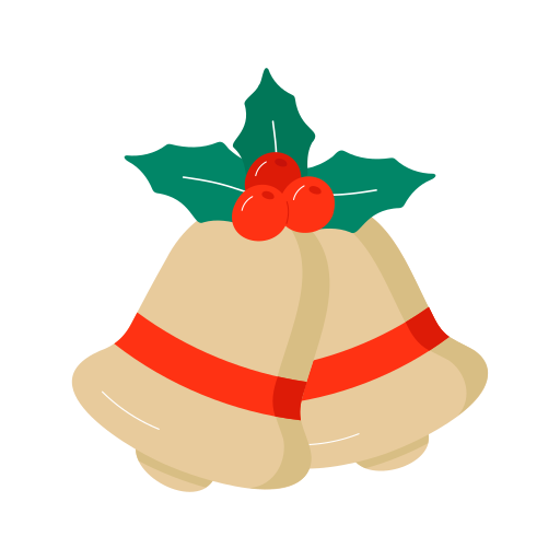 Рождественский колокольчик Generic color fill иконка