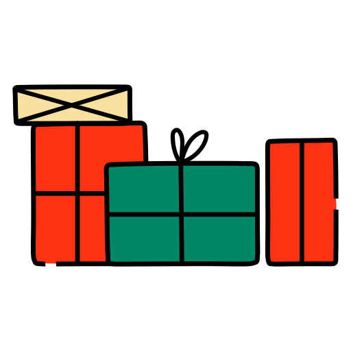 pudełka na prezenty Generic color lineal-color ikona