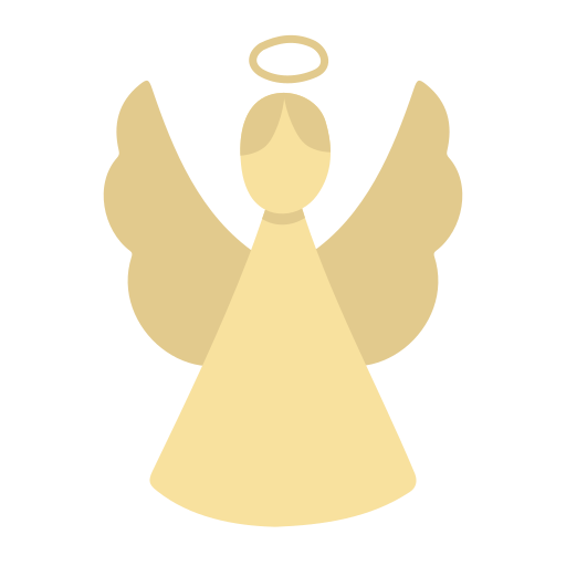 Święty anioł Generic color fill ikona
