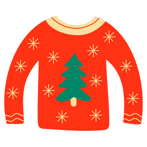 maglione natalizio Generic color fill icona