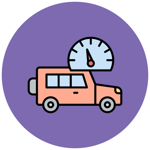 Cruise control Generic Outline Color icon