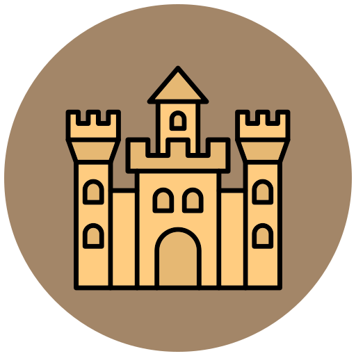 kasteel Generic Outline Color icoon