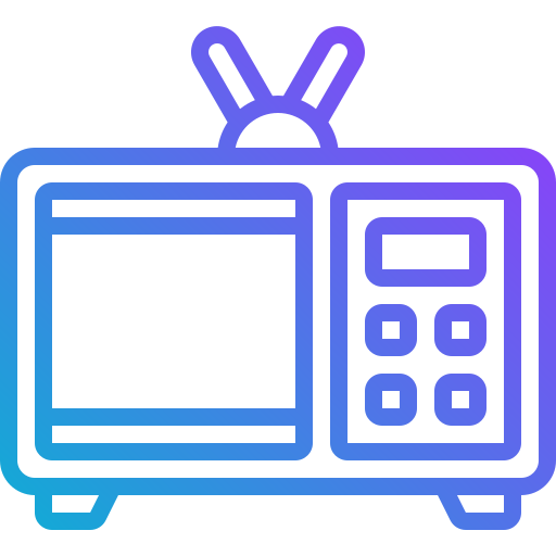 テレビ Generic Gradient icon