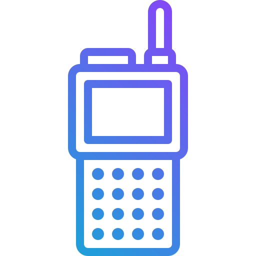 walkie-talkie Generic Gradient icono