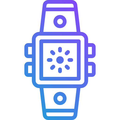 zegarek na rękę Generic Gradient ikona