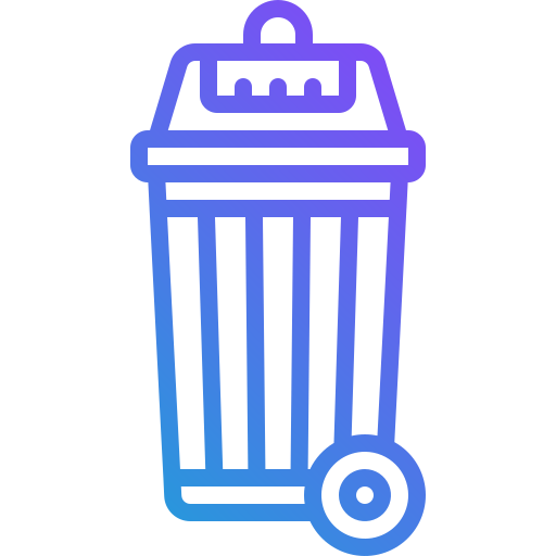 Trash Generic Gradient icon