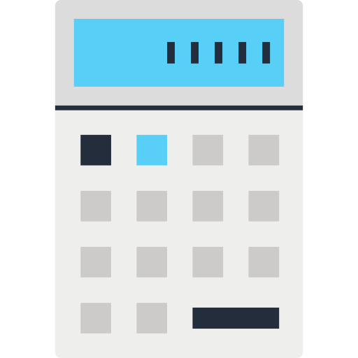 Calculator Maxim Basinski Premium Flat icon
