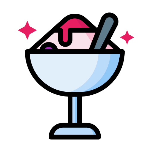 Shaved ice Generic Outline Color icon