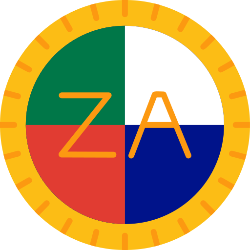 zuid-afrika Generic color fill icoon