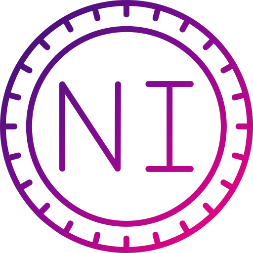 ニカラグア Generic gradient outline icon