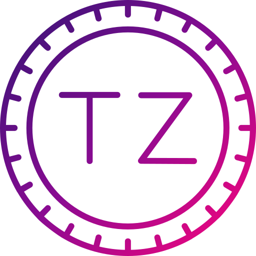 タンザニア Generic gradient outline icon