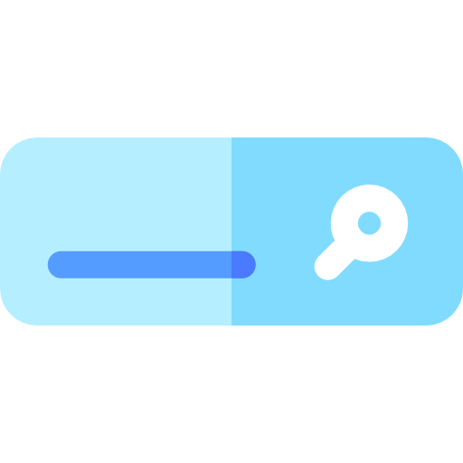 buscador Basic Rounded Flat icono