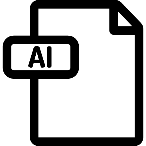 sztuczna inteligencja Basic Rounded Lineal ikona