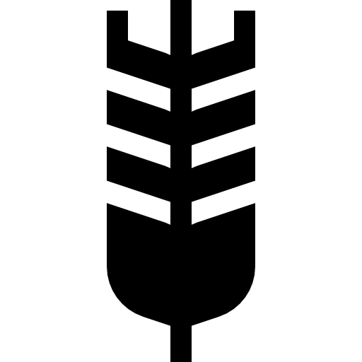 trigo Basic Straight Filled icono