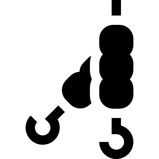 brocheta Basic Straight Filled icono