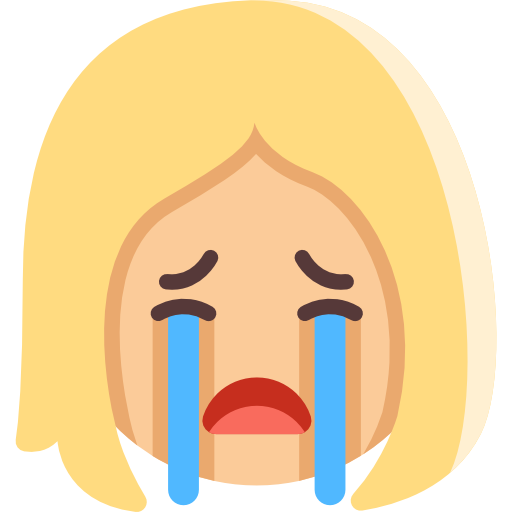 Crying Special Flat icon