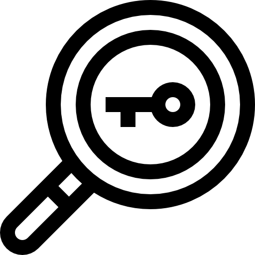 pesquisa Basic Straight Lineal Ícone