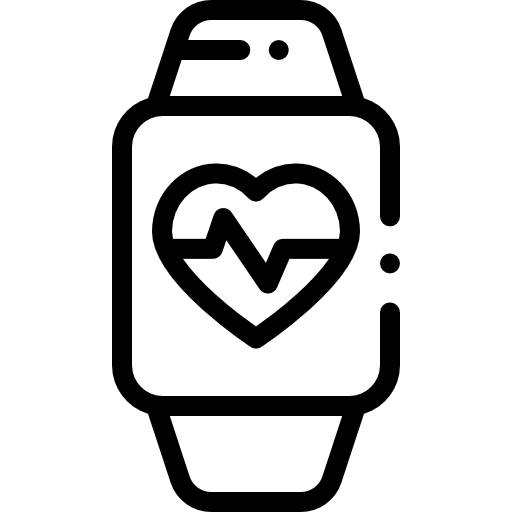 スマートウォッチ Detailed Rounded Lineal icon