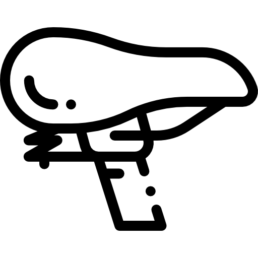 Сиденье Detailed Rounded Lineal иконка