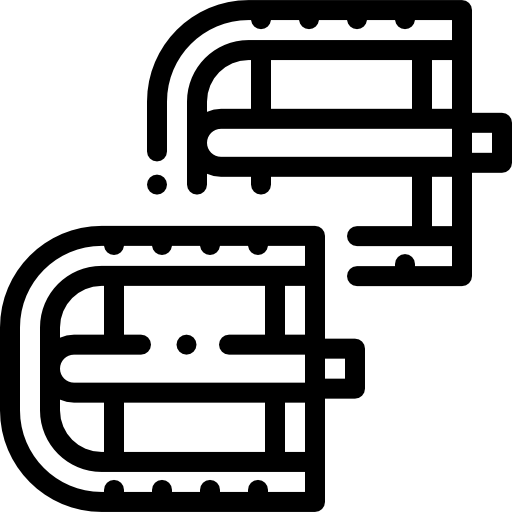 페달 Detailed Rounded Lineal icon