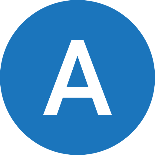 buchstabe a Generic color fill icon