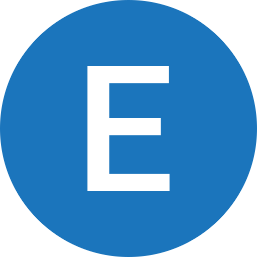 buchstabe e Generic color fill icon