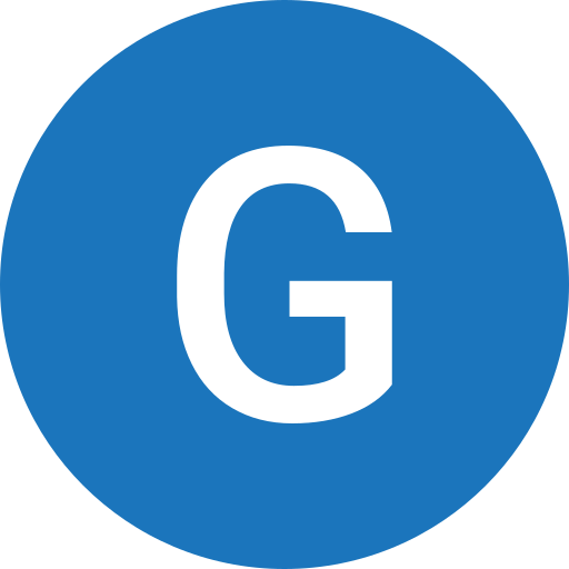 letra g Generic color fill icono